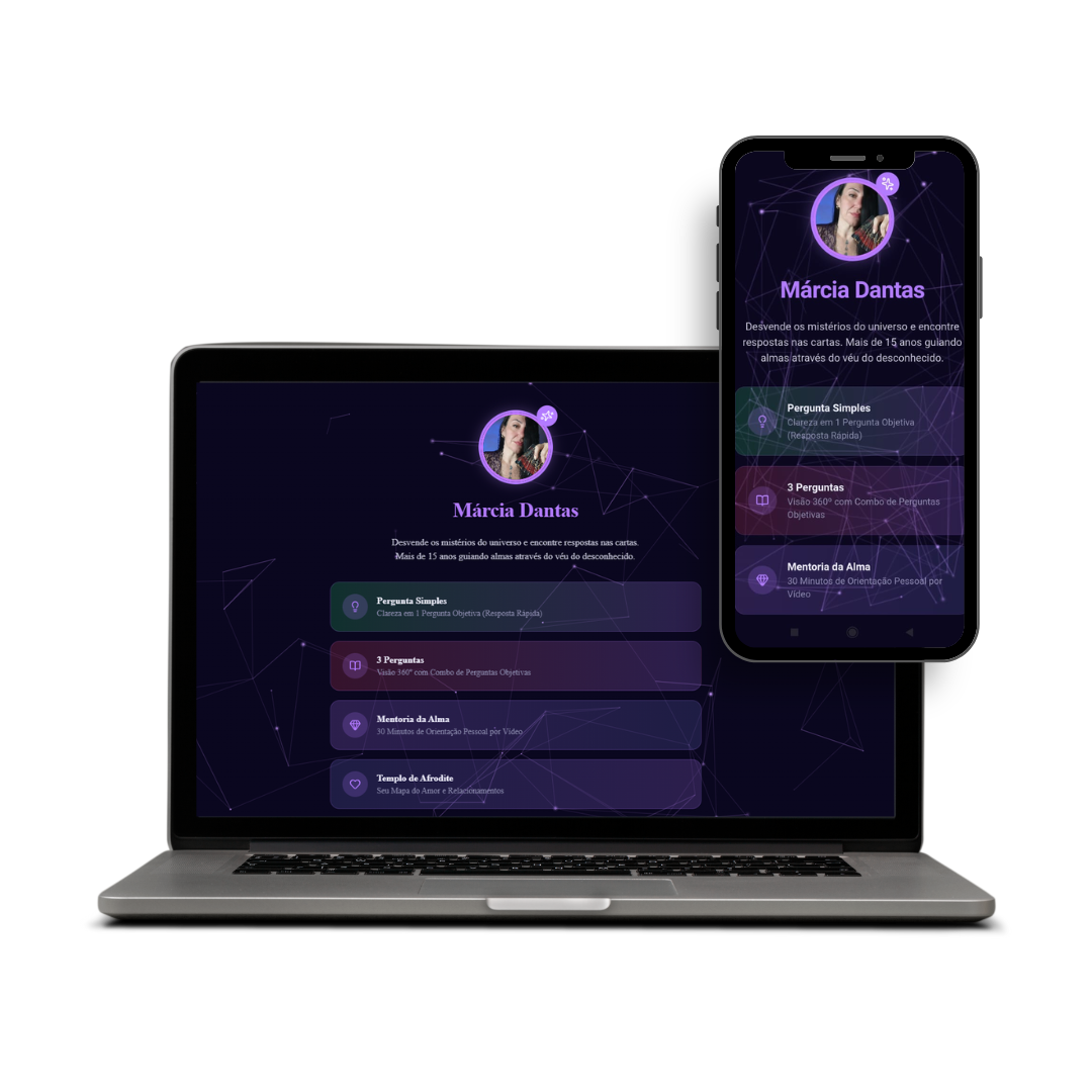 Link Místico em ação no mobile